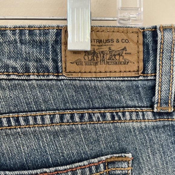 Vintage Y2K Levi’s 545 Jeans Women’s 14M Low Rise Boot Cut Denim Jeans Stretch - Picture 5 of 14